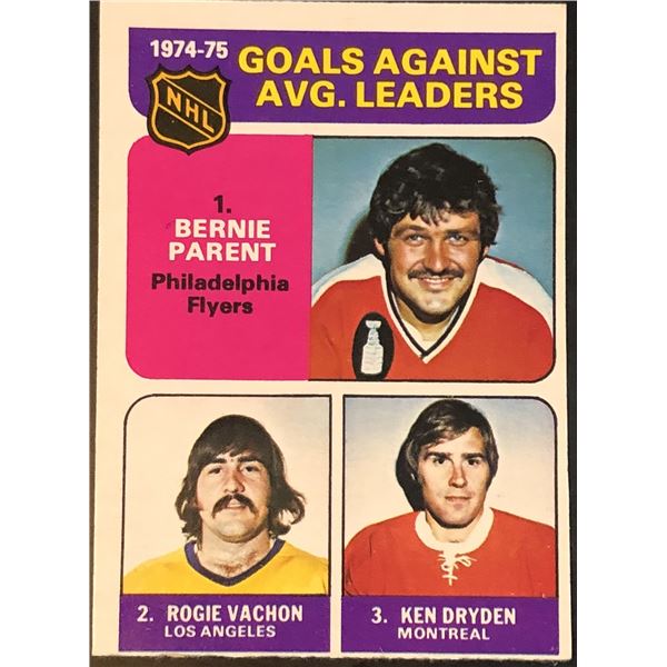 1975-76 NHL O-PEE-CHEE BERNIE PARENT (HOF)