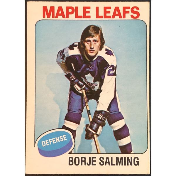 1975-76 NHL O-PEE-CHEE BORJE SALMING (HOF)