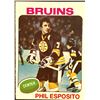 Image 1 : 1975-76 NHL O-PEE-CHEE PHIL ESPOSITO (HOF)