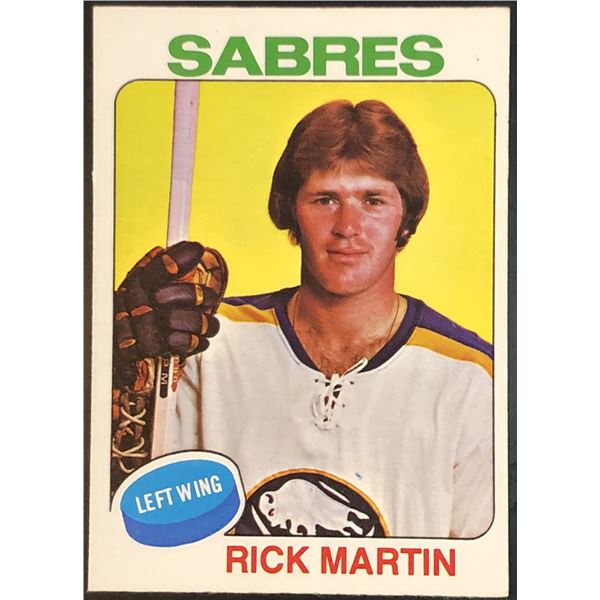 1975-76 NHL O-PEE-CHEE RICK MARTIN (HOF)