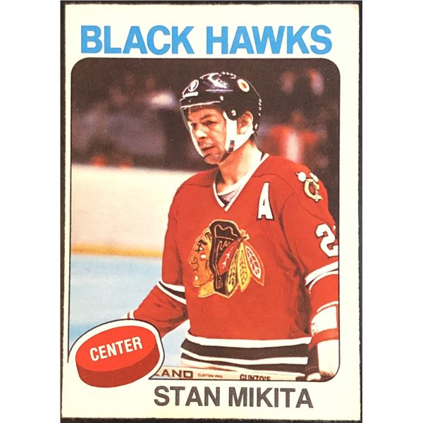 1975-76 NHL O-PEE-CHEE STAN MIKITA (HOF)