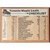 Image 2 : 1975-76 TOPPS TORONTO MAPLE LEAFS
