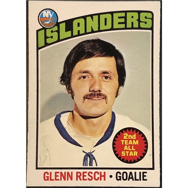 1976-77 NHL O-PEE-CHEE GLENN 'CHICO' RESCH