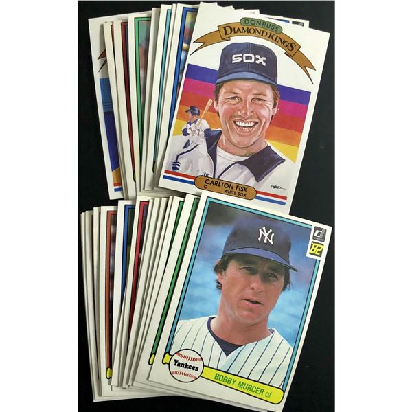 1982 DONRUSS BASEBALL COLLECTION - 25 CARDS