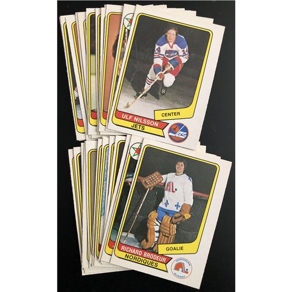 1976-77 O-PEE-CHEE WHA COLLECTION - 20 CARDS