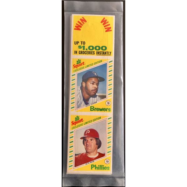 1982 TOPPS SQUIRT MLB set