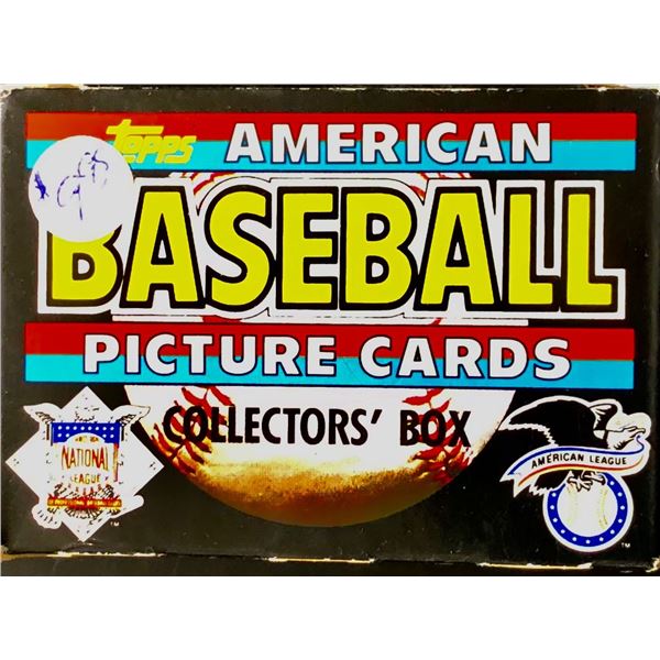 1988 TOPPS AMERICAN BASEBALL BOX SET