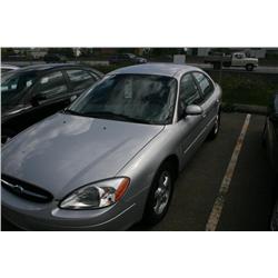 2003 FORD TAURUS SEDAN SILVER G Odom: 70683 Vin: 1FAFP53U13G