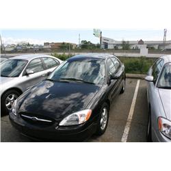 2003 FORD TAURUS 4DR BLACK G Odom: 61540 Vin: 1FAFP53U23G101
