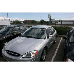 2003 FORD TAURUS 4DR SILVER G Odom: 42494 Vin: 1FAFP53UX3G10
