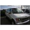 Image 2 : 1998 FORD CLUB WAGON PASS VAN WHITE G Odom: 348109 Vin: 1FBN