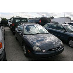 1998 FORD TAURUS 4DR S/W BLUE G Odom: 36648 Vin: 1FAFP57U6WG