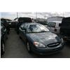 Image 1 : 2001 FORD TAURUS 4DR S/W BLUE G Odom: 80313 Vin: 1FAFP58U41G