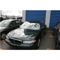 2003 BUICK CENTURY 4DR GREEN G Odom: 141010 Vin: 2G4WS52J331
