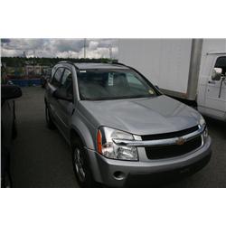 2006 CHEV EQUINOX 4DR SUV SILVER G Odom: 253841 Vin: 2CNDL23