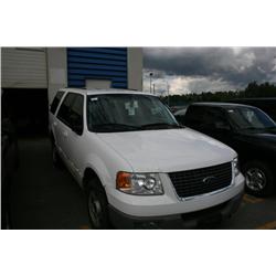 2003 FORD EXPEDITION 4 DR S.U.V WHITE G Odom: 151459 Vin: 1F