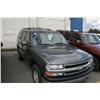 Image 1 : 2001 CHEV TAHOE 4DR SUV GRAY G Odom: 171009 Vin: 1GNEK13V11J