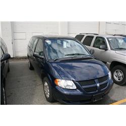 2004 DODGE G.CARAVAN CARGO VAN BLUE G Odom: 52628 Vin: 1D4GP
