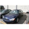 Image 2 : 2001 FORD TAURUS 4DR BLUE G Odom: 106252 Vin: 1FAFP52UX1G196