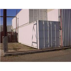 40' metal cargo container - Wood floor, good condition