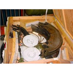 Box of QEC dishpan parts