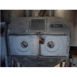 Walnut shell blast cabinet