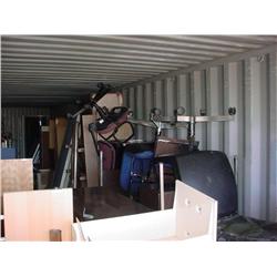 Office furnishings (Contents of lot # 1) - Chairs, desks, tables, partitions, and more
