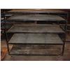 Image 1 : 8 metal carts / rolling shelves