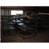 Image 2 : 8 metal carts / rolling shelves