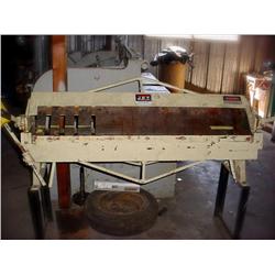 4' metal finger brake