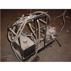 2 hydraulic mules, gas powered