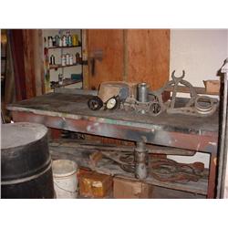 Prop tools, w/ bench