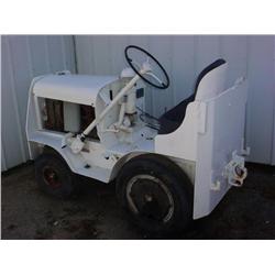 Antique aircraft tug - Ran when parked