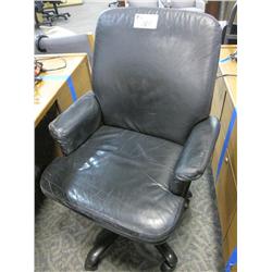 Black Leather Executive Chair