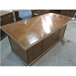 Mahogany Traditional Executive Desk