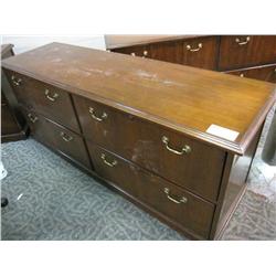Mahogany Traditional Executive Credenza
