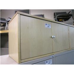 Maple 2 Door Storage Cabinet