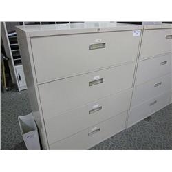 Steelcase 4 Drawer Lateral File Cabinet