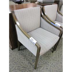 Mahogany Frame Client Chair