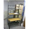 Image 1 : Pine Shelf Bakers Rack