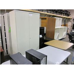 Lot Consisting Of 15 Pieces Of Office Furniture