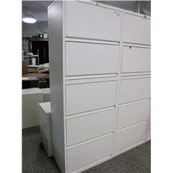 Herman Miller 5 Drawer Lateral File Cabinet