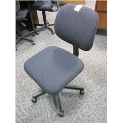 Charcoal Grey Gas Lift Steno Chair