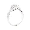 Image 4 : 1.00 ctw Diamond Ring - 14KT White Gold