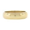 Image 3 : Tiffany & Co. 14k Gold 5.3mm Wide Domed Polished Stackable Wedding Band Ring