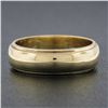 Image 5 : Tiffany & Co. 14k Gold 5.3mm Wide Domed Polished Stackable Wedding Band Ring