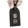 Image 4 : Louis Vuitton Black Leather Fragment Luggage Tag