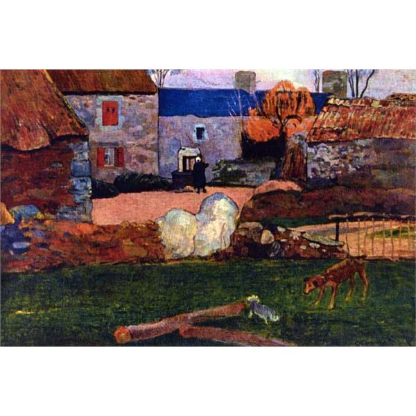 Paul Gauguin - Farm at the Pouldu