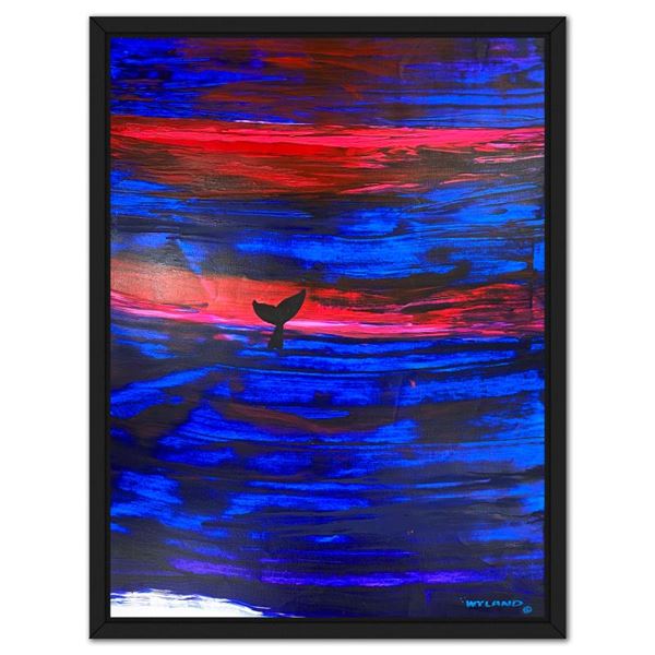 Whale Tail by Wyland Original