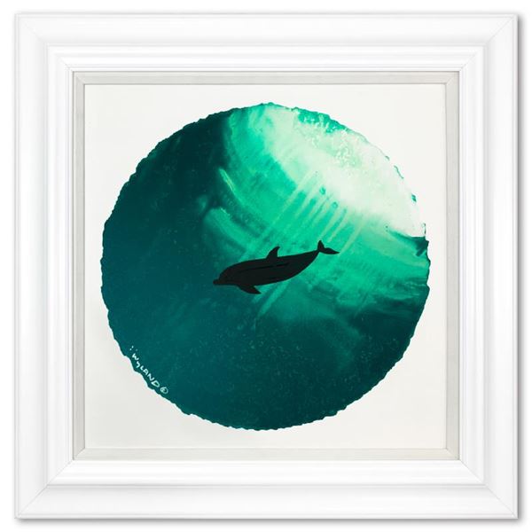 Dolphing Diving Deep by Wyland Original